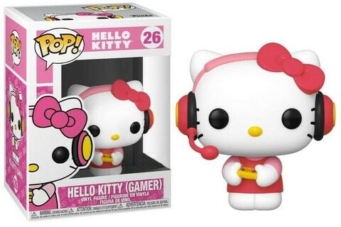 Figurine Funko Pop! N°26 - Sanrio Hello Kitty - Hello Kitty Gamer (exclusivité M